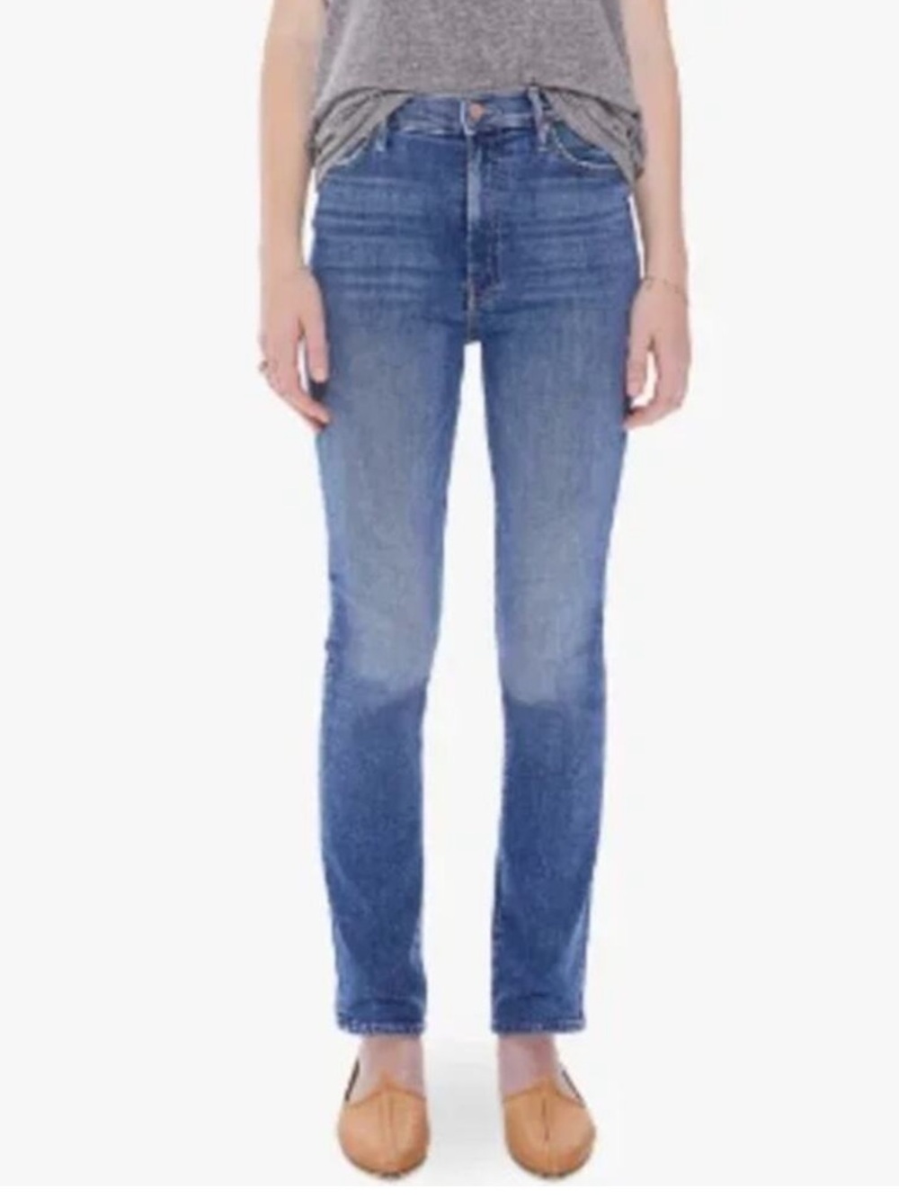 NWT Mother The Swooner Rascal Hover Healing Jar Jeans Size 23